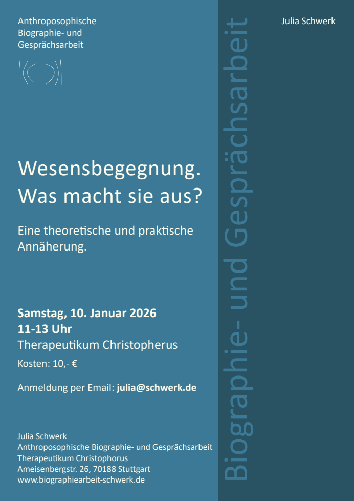 Wesensbegegnung. Was macht sie aus?